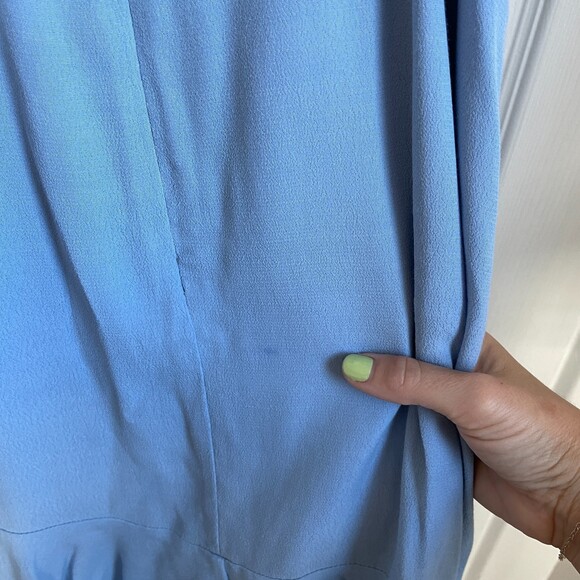 MAJORELLE Salsa Baby Blue ruffle mini Dress - Picture 12 of 13